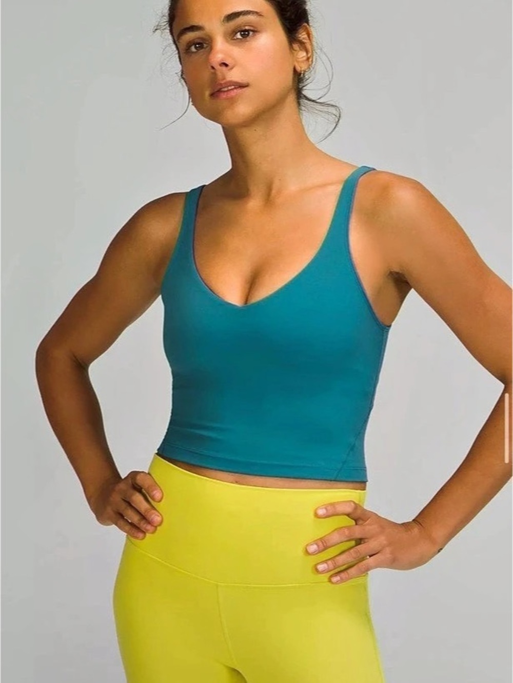 lululemon Align Tank Top Women's Athletic Tank Top in Blue/Teal